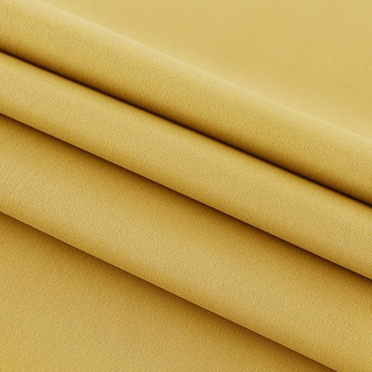 DWCN French Door Curtains – Rod Pocket Thermal Blackout Curtain - Image 5