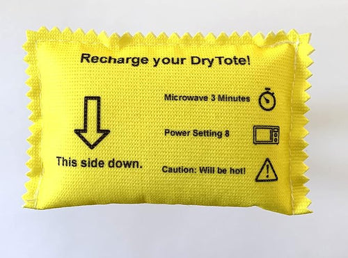 100g Rechargeable Desiccant Pack - Moisture Absorbing Bag - Silica Gel Desiccant Dehumidifier for Storage Bins and Totes