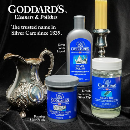 Goddard’s Silver Cleaner Dip – Silver Jewelry Cleaner Solution - Image 9
