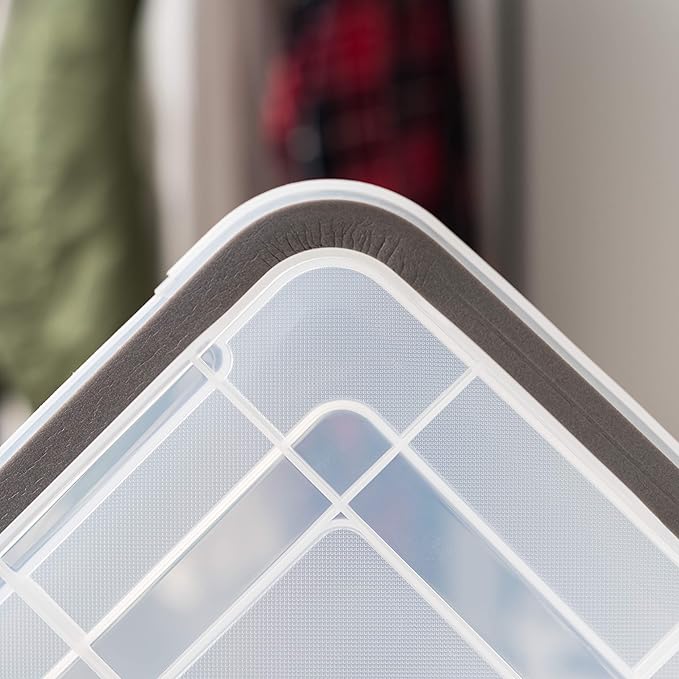 IRIS USA 110559 62.8 Quart Weathertight Plastic Storage Box - Image 9