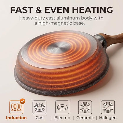 YASHE 10 Inch Nonstick Saute Pan - Image 4