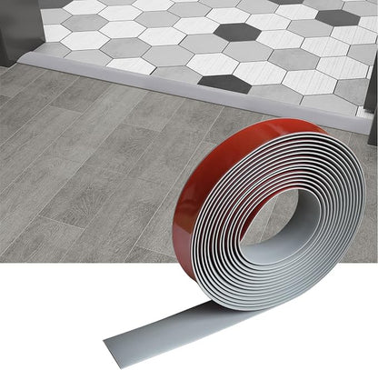 Floor/Door Flat Transition Strip & Self-Adhesive Vinyl Edge Trim by HJHUAJ