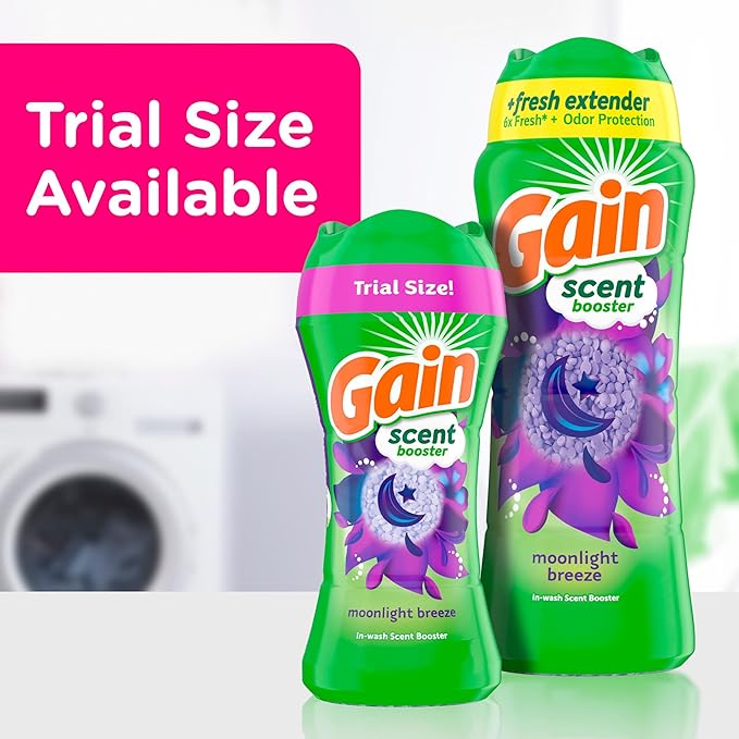 Gain Fireworks In-Wash Scent Booster Beads, Moonlight Breeze, 18.2 oz