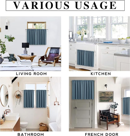 RYB HOME RV Camper Door Window Curtains -Blackout Privacy Curtains & Drapes - Image 7