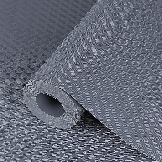 Shelf Liners 12 in x 20 ft EVA Drawer Mats, Non-Adhesive Cupboard Pad, Kitchen by Hersvin
