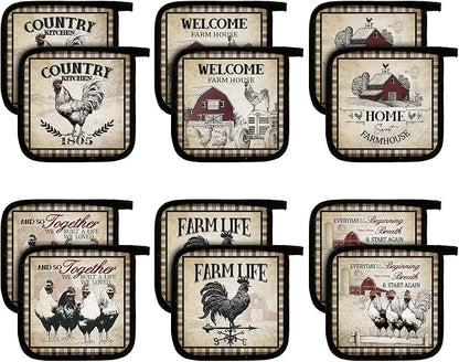 Bencailor 12 Pcs Pot Holders by Bencailor