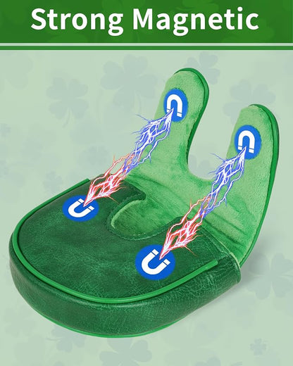 Golf Headcovers Golf Club Head Covers Four Leaf Clover Good Luck Charm - Image 6