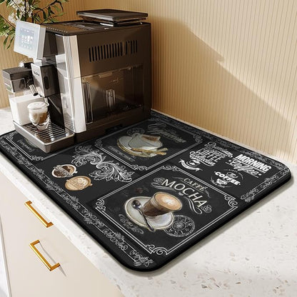 Absorbent Coffee Bar Mat - Image 3