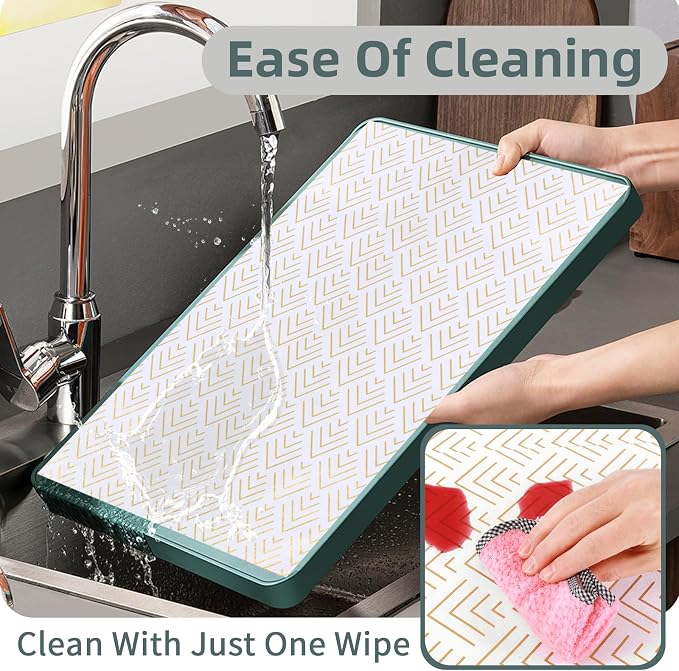 Shelf Liner for Kitchen Cabinets Non Adhesive Drawer Liner Non-Slip Thickened - Image 4