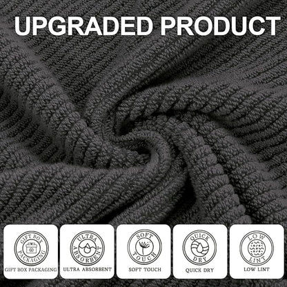 VOOVA & MOVAS Grey Washcloths - Image 2