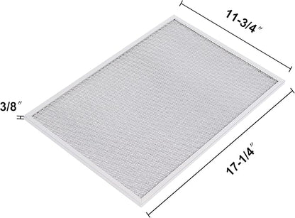 Wadoy BPS1FA36 Range Hood Filter 11-3/4" X 17-1/4" X 3/8", 2 Pack Aluminum Mesh - Image 5