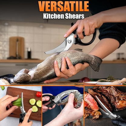 Poultry Shears Heavy Duty – Stainless Steel Chicken Shears - Image 7