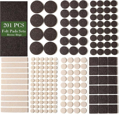 Fursafe&Q Felt Furniture Pads, Furniture Felt Pads by FursafeQ