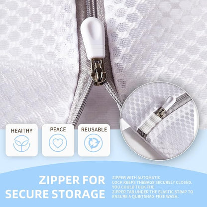 Mesh Laundry Bags, Mesh Wash Bags Durable Mesh Structure - Image 3