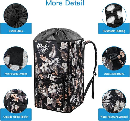 Bukere Laundry Backpack Bag for College Students Dorm Room Essentials, Extra - Image 6