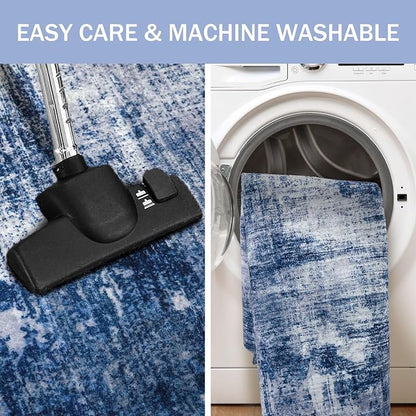 IOHOUZE Abstract Runner Rug 3x10 Ft Washable Runners - Image 3