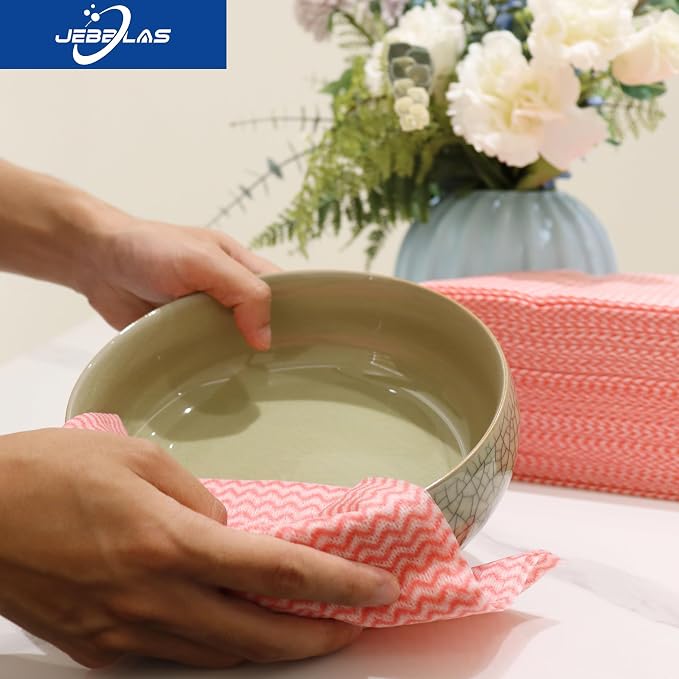 JEBBLAS Reusable Cleaning Cloths Handi Wipes Reusable Cloths Dry Cleaning - Image 9