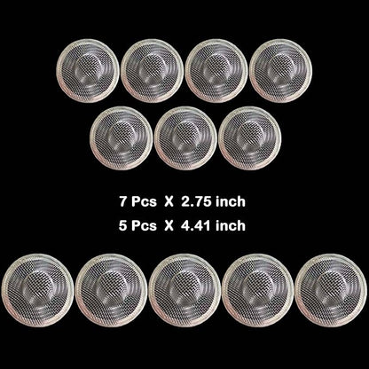12PCS Stainless Steel Slop Basket Filter Trap, 2.75" & 4.41" Mesh Sink Drain - Image 6