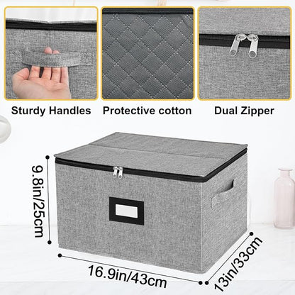 homyfort Wine Glass Storage Box, China Storage Containers - Image 4
