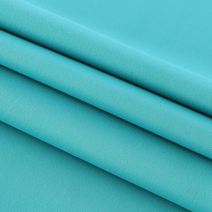 DWCN French Door Curtains – Rod Pocket Thermal Blackout Curtain - Image 5
