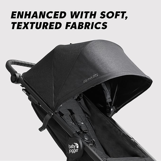 Baby Jogger City Mini GT2 All-Terrain Travel System Includes City GO 2 Infant Car Seat Opulent Black