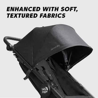 Baby Jogger City Mini GT2 All-Terrain Travel System Includes City GO 2 Infant Car Seat Opulent Black