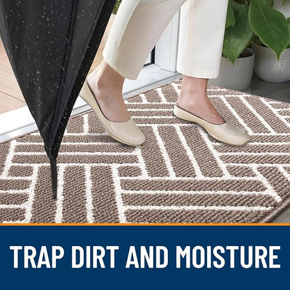OLANLY Runner Indoor Door Mat, 59x23 Inch, Dirt Resistant and Absorbent - Image 2