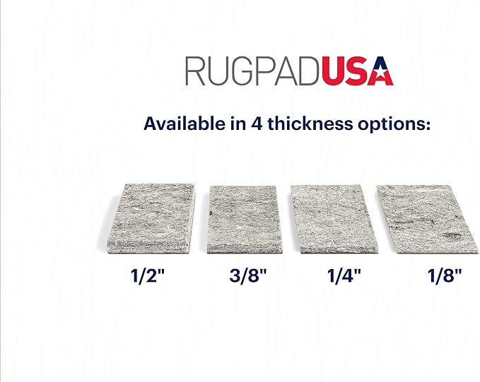 RUGPADUSA - Dual Surface - 10'x12' - 3/8" Thick - Felt + Rubber - Enhanced - Image 9