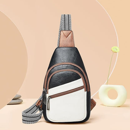 Sling Bag Crossbody Bags for Women Small Cross Body Bag Fanny Packs Chest Sling Purse for Daily Travel Leisure Sport