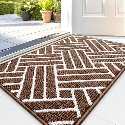 OLANLY Indoor Door Mat, 36x24 Inch, Dirt Resistant and Absorbent, Non-Slip by OLANLY