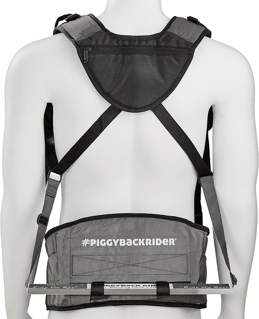 Piggyback Rider Hip Support Belt - Toddler Hiking Carrier’s Hip Belt for Backpack with Buckle Closure - Convenient Parent Support for Trekking, Parks, Events & Travel