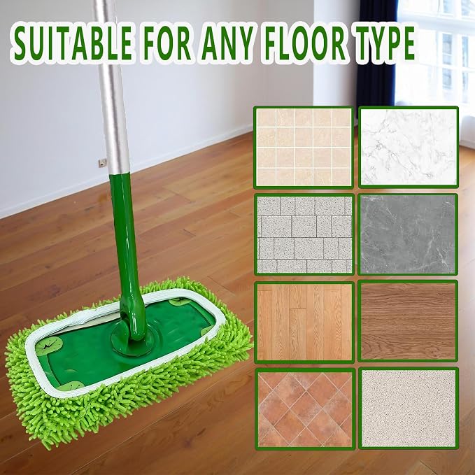 Reusable Microfiber Mop Pads for Swiffer Sweeper - Image 5