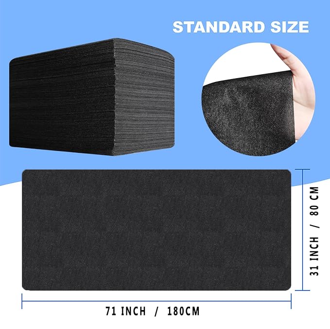 Disposable Bed Sheets 50 Pcs 31" x 71" Massage Table Sheets Non Woven Fabric - Image 5