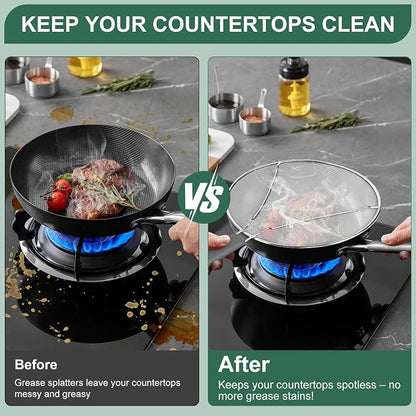 Splatter Screen for Frying Pan - Image 4