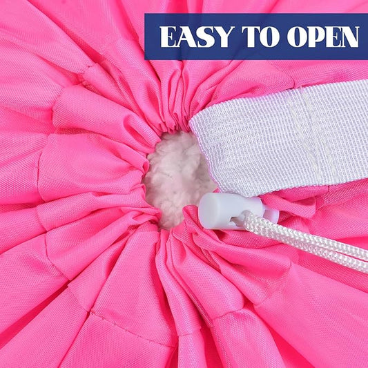 Sylfairy 2 Pack XL Laundry Bag with Strap,Heavy Duty Travel Laundry Bag,Rip-Stop Dirty Clothes Shoulder Bag with Drawstring,Easy Fit a Laundry Hamper or Basket Travel Essentials