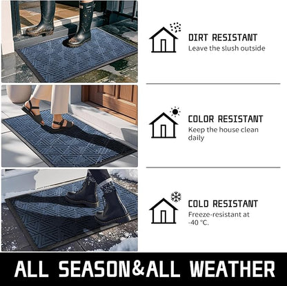 Yimobra Large Door Mat 47x32, All-Weather Waterproof Non-Slip Welcome Matt - Image 5