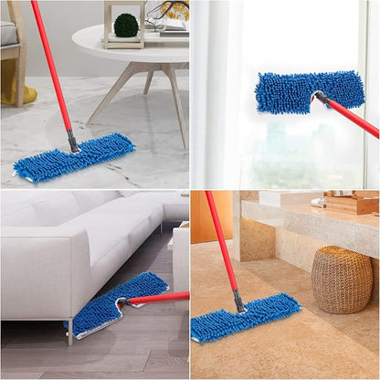 4 Pack Chenille Mop Heads Replacements Compatible - Image 8