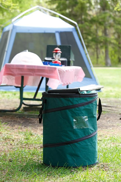 Coghlan's Pop-Up Lightweight Trash & Recycle Can – Collapsible Dual-Purpose Bin - Image 8