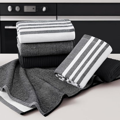 Homaxy Premium Kitchen Towels, Large Cotton 380 GSM Kitchen Hand Towels - Image 5