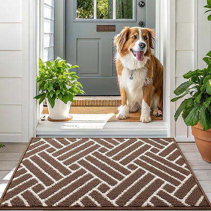 OLANLY Indoor Door Mat, 32x20 Inch, Dirt Resistant and Absorbent, Non-Slip - Image 6