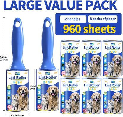 lint Rollers for pet Hair Extra Sticky Heavy Duty Lent Roller for Dog and Cat - Image 2