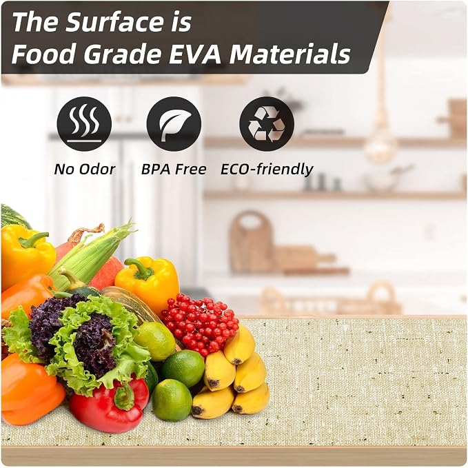 Non Adhesive Shelf Liner 20 Inch x 30 Feet Kitchen Cabinet Liner, Anti-Slip - Image 6