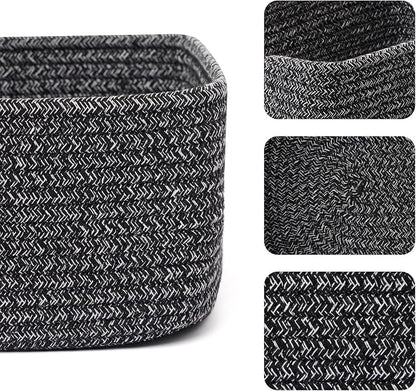 MiniArk Small Storage Baskets for Organizing | Closet Organizer Bins | Shelf - Image 2