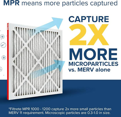 Filtrete 14x20x1 AC Furnace Air Filter, MERV 11, MPR 1000, Micro Allergen - Image 4