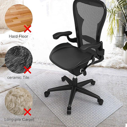 Azadx Chair Mat for Carpet 48"x 36" - Image 5