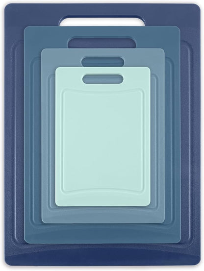 COOK WITH COLOR Non-Slip Cutting Board Set – Kitchen Essentials with Easy Grip - Image 6