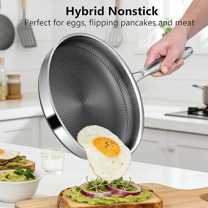 Non Stick Frying Pans, 10-inch - Image 5