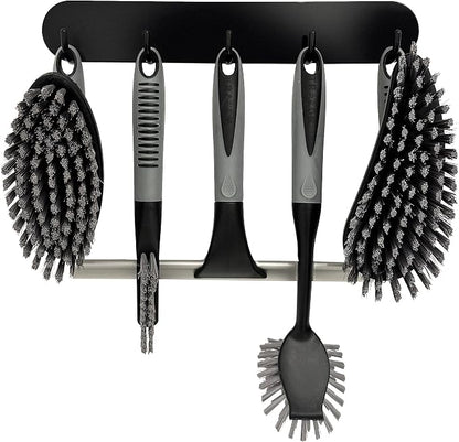 Scrub Brush Set of 6 pcs by TrazonProducts
