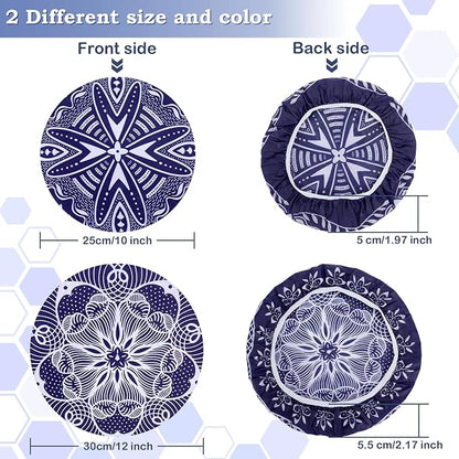 2 Large Reusable Beeswax Bowl Covers - Image 3
