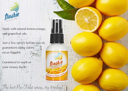 Flushie Pre-Toilet Sprays for Poop Travel Size Toiletries Bathroom Spray for - Image 5